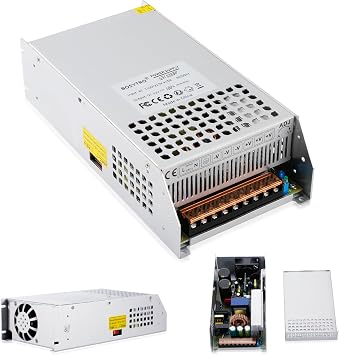 12V 100A 1200W DC Switching Power Supply Adapter PSU AC 110V / 220V-DC 12V Transformer Adapter, for LED Strip Light, CCTV Camera Security System,Computer Project of Industrial Power Supplies