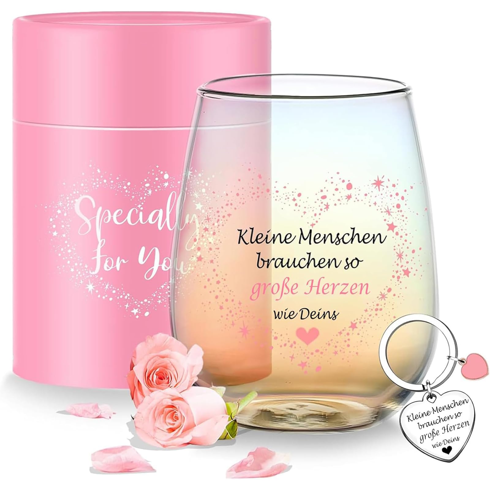 Geschenke für Mama Irisierend Weinglas mit Gravur Beste Mama Geschenk für Frauen Muttertagsgeschenk Geburtstagsgeschenk für Mama Geschenke für Werdende Mütter Tochter Geschenk