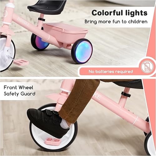 Miniatura 4 de Bicicleta para niños, triciclos para niños de 2 a 5 años, Radio Flyer Red Rider Trike (rosa)