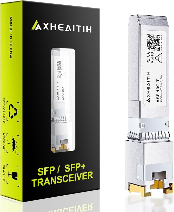 1.25/2.5/5/10G-T SFP+ RJ45 Optical Module