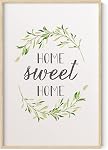 Haus and Hues Framed Barn Wall Art - Farmhouse Framed Wall Decor, Modern Barn Pictures, Large Rustic Country Landscape Artwork for Living Room, Farmhouse Wall Art (Black Framed, 16x20)