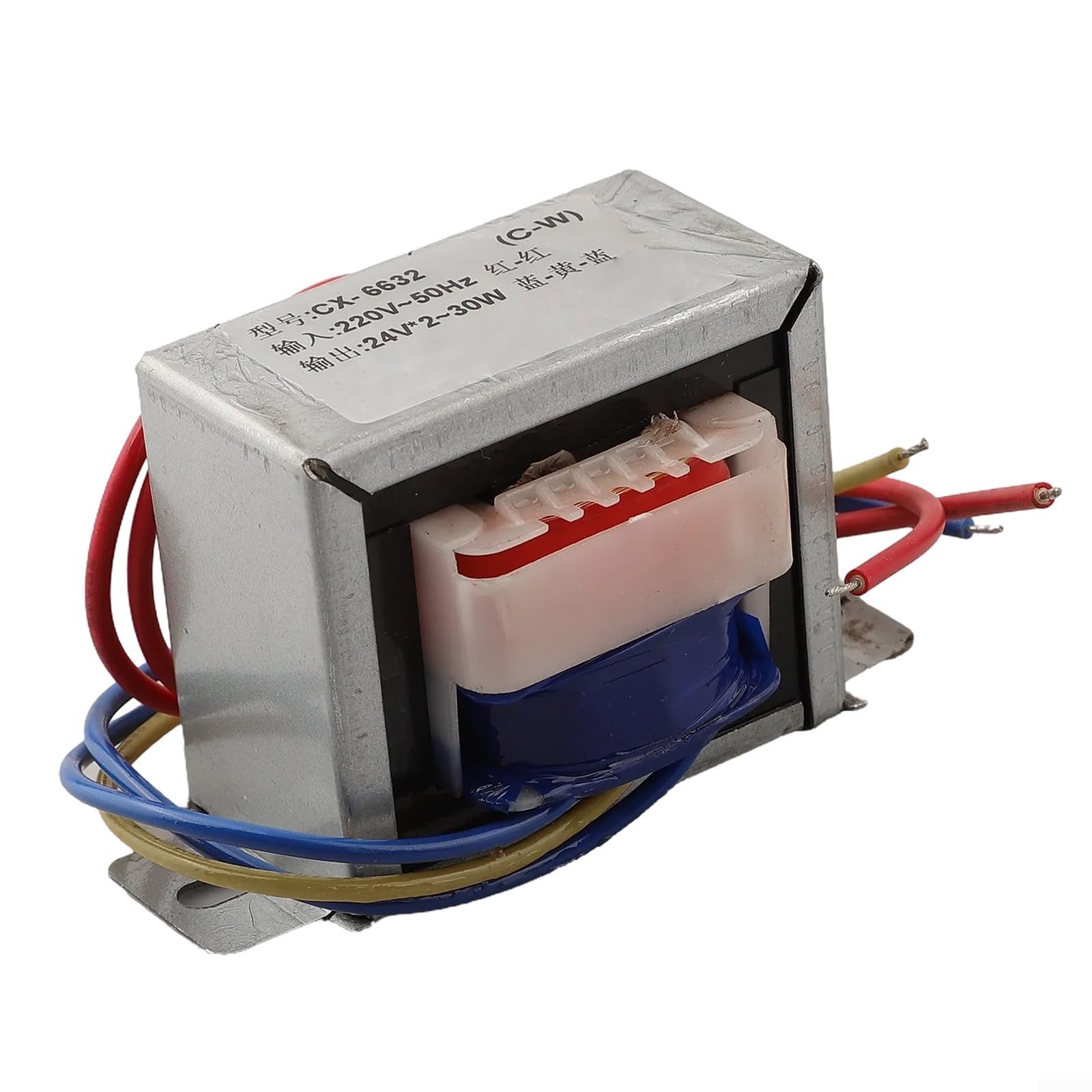 Efficient Energy Conversion The Reliable EI66 Electric Power Transformer Handles Up To A Maximum of Input Voltage From Regular Mains Supply (Dual output 24V)