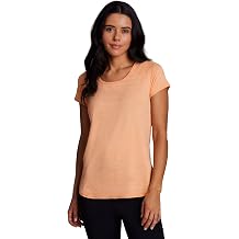 تي شيرت اليوغا RBX Active Women Athletic Quick Dry Space Dye Short Sleeve Yoga T-Shirt