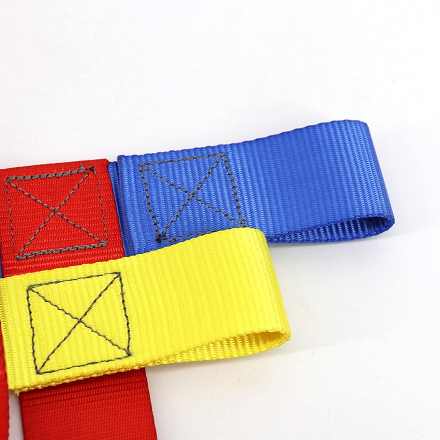 Safety Nets for Obstacles, Load Nets, Portable Climbing Net for Loading Ladder, 3.4 x 4.9 Feet, Cargo Strap Net, for Indoor and Outdoor Sports Training