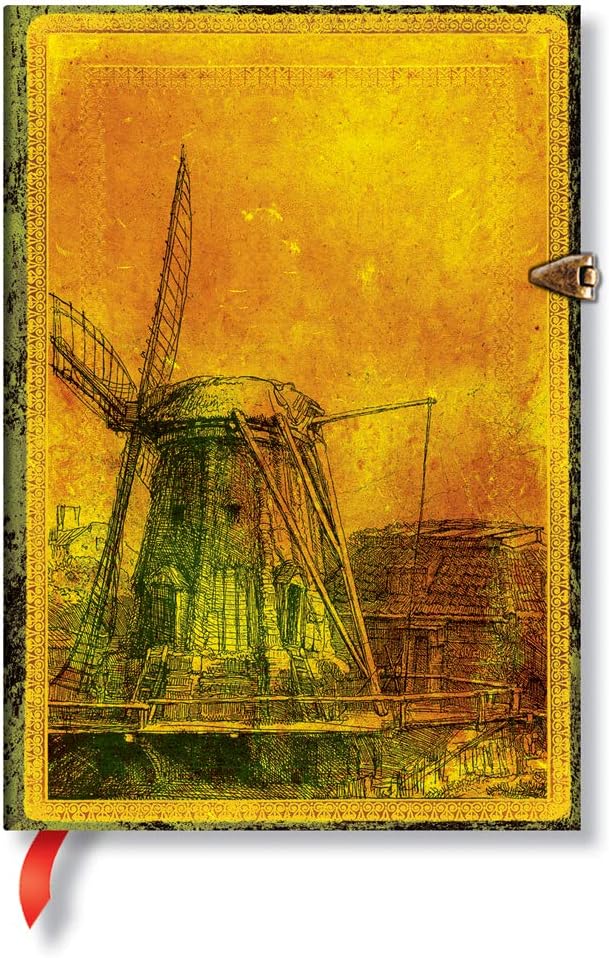 Paperblanks PB5423-8 Notebook, Rembrandt, 350 Years After Death, B6, Midi Solid Color
