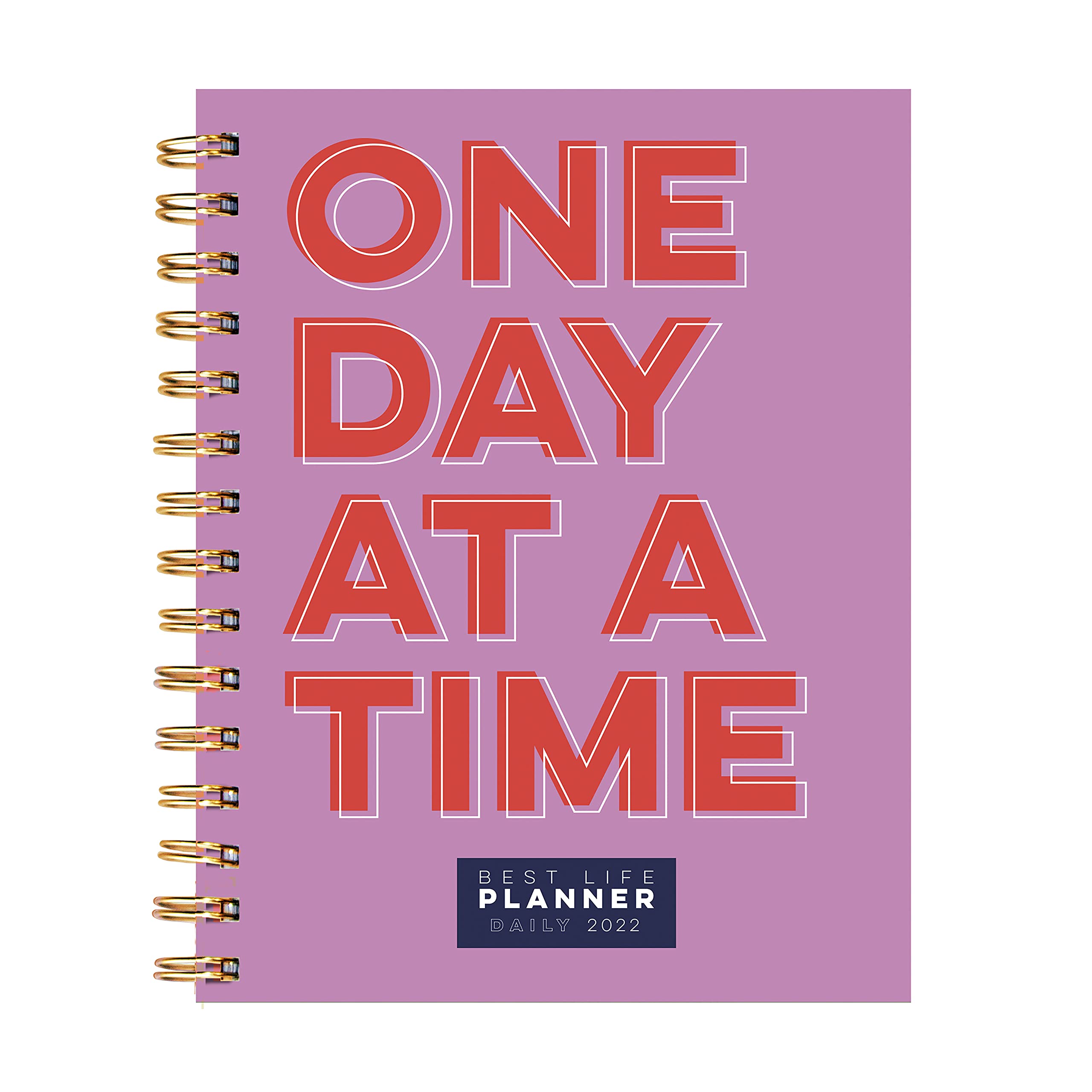 TF PUBLISHING 2022 One Pink Day Best Life Daily Luxe Monthly Planner