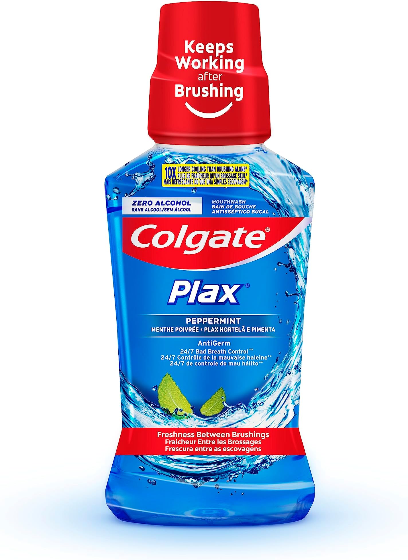 Plax Peppermint Mouthwash - 250Ml