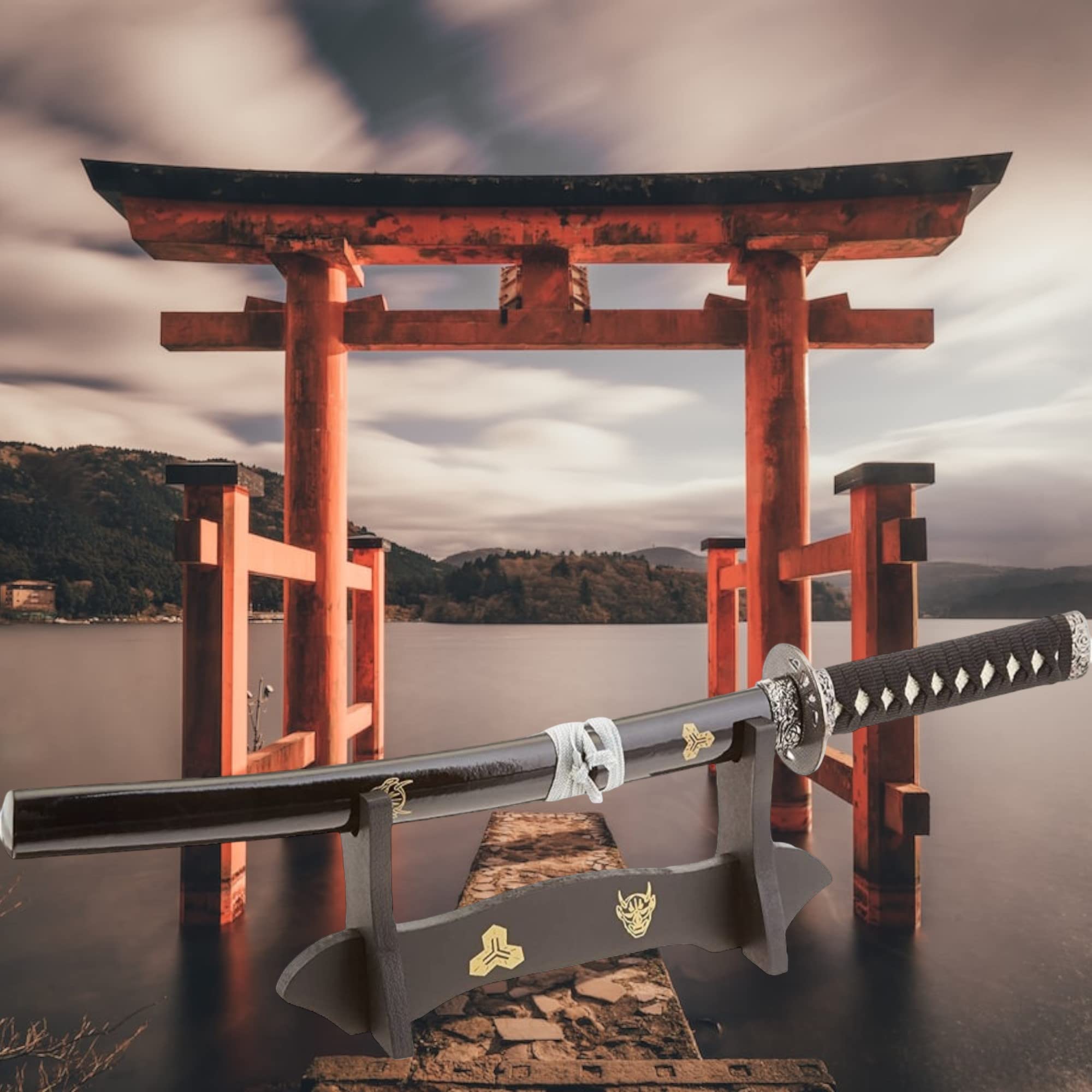Brieföffner Tanto-Form Mini Katana Schwert 45 cm Echt Metall Scharf