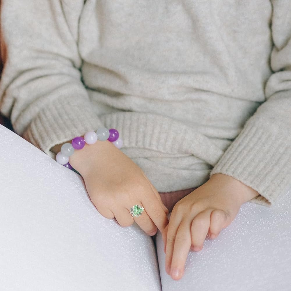 Kisangel Lot De 20 Bagues Décoratives Pour Filles - Style