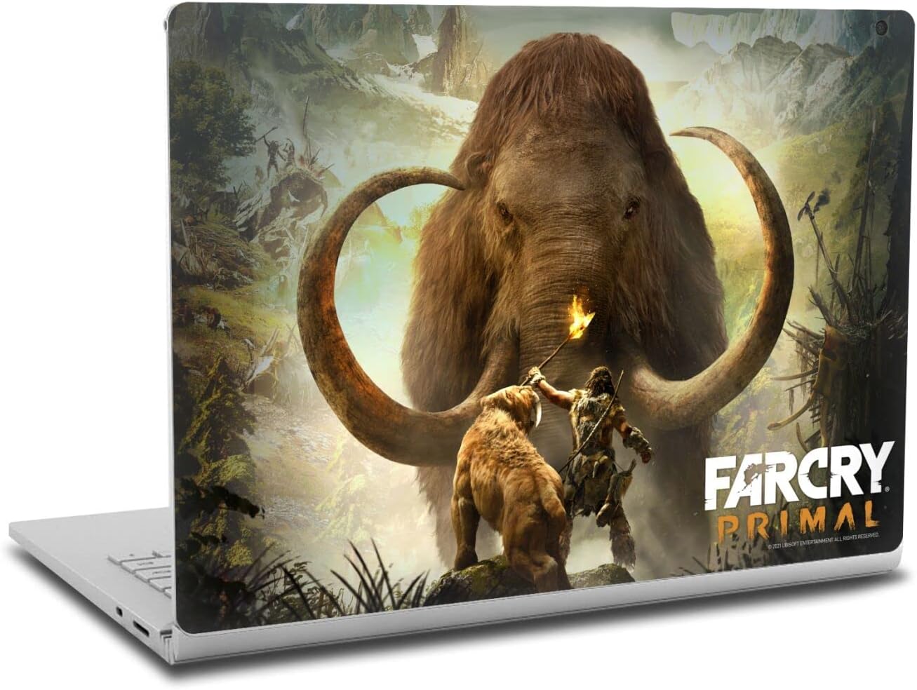 Head Case Designs Officially Licensed Far Cry Pack Shot Primal Key Art Vinyl Sticker Skin Decal Cover Compatible with Microsoft Surface Book 2