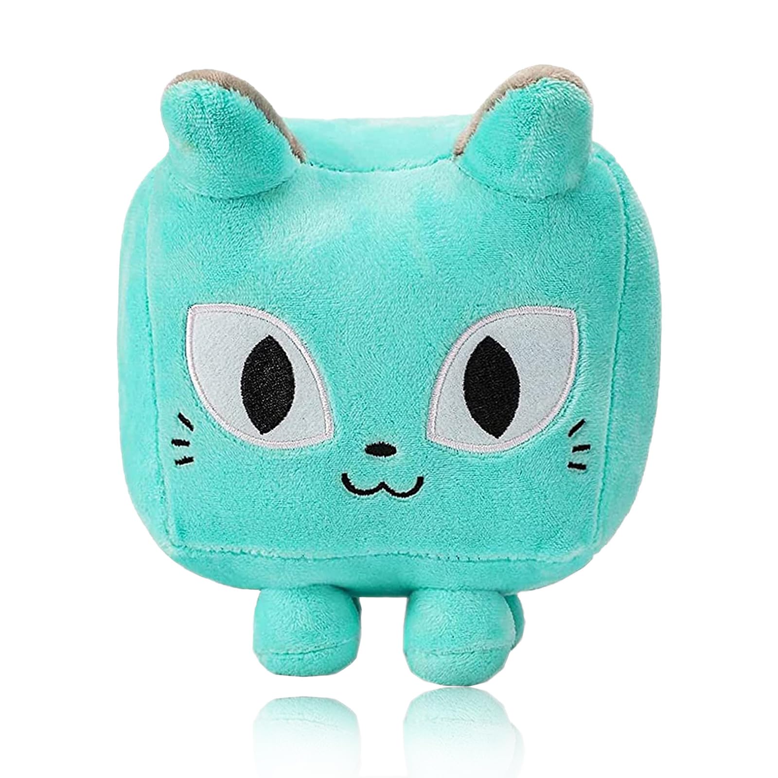 X Cat Plush Toy, 10Inch Cat Stuffed Animals Cartoon Square Cat Plushie Funny Plush Doll Perfect for Kids Birthday Party,Halloween, Christmas, Games, Kids Student Gifts