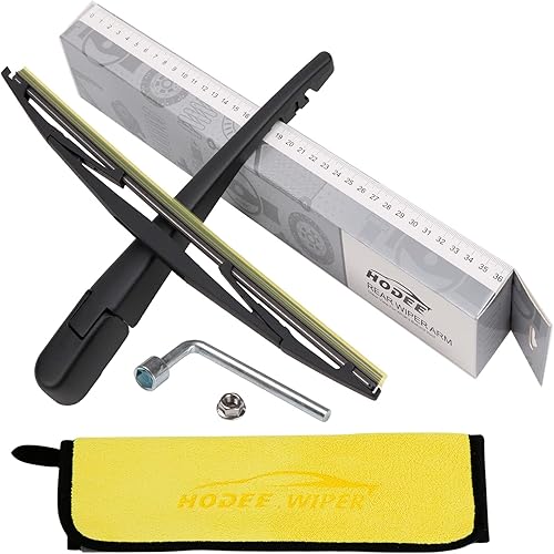 Vista 208 de Juego de tuercas de repuesto para limpiaparabrisas trasero para Jaguar F-PACE 2017-2022, conjunto de accesorios de cubierta del limpiaparabrisas