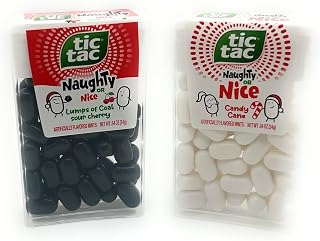 Naughty or Nice Mint Duo Set - Lumps of Coal Sour Cherry & Candy Cane - 1 of each
