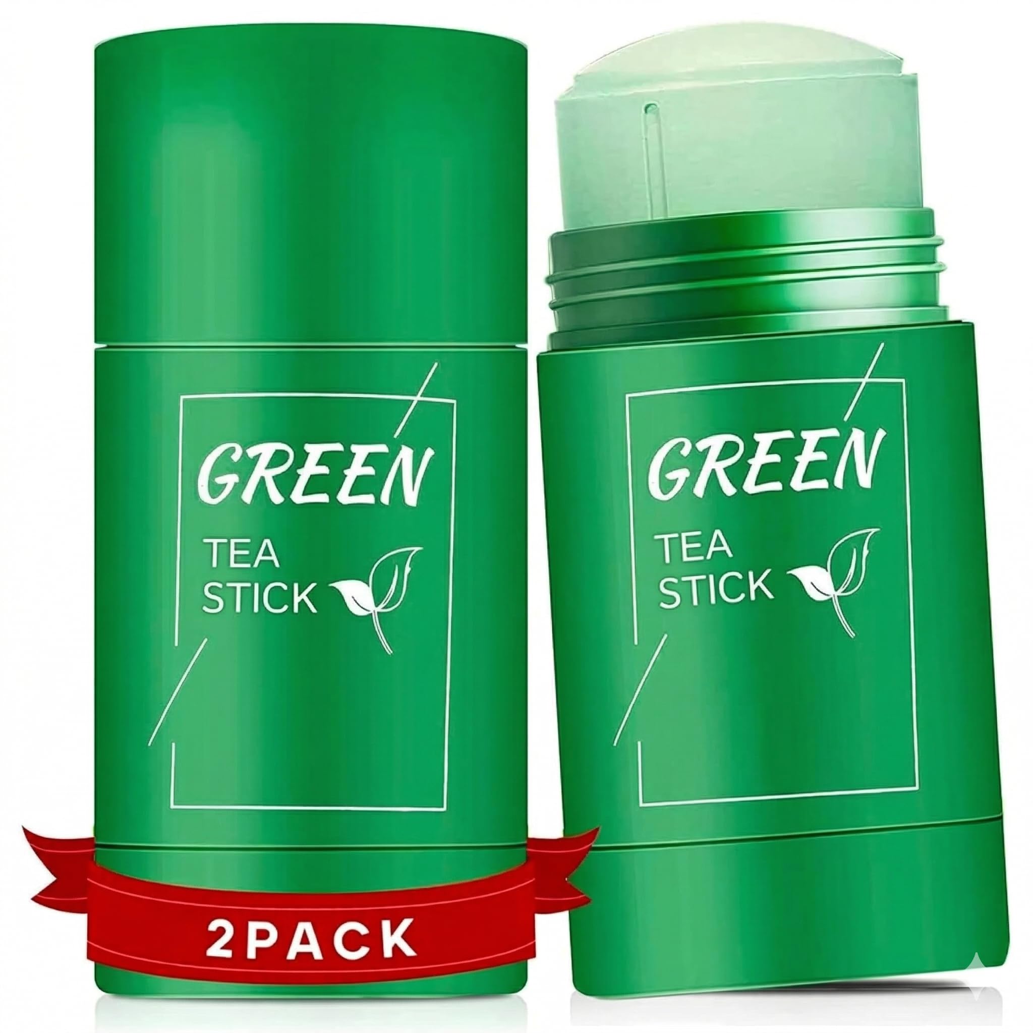 Amazon.com : Aiyuailin Green Tea Clay Stick for Face (2PCS