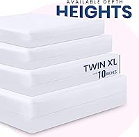 Vista 2 de Utopia Bedding Premium Waterproof Bed Bug Mattress Cover, Twin XL Zippered Mattress Protector, 10 Inches Deep, Dust Mite Proof 6-Sided Mattress