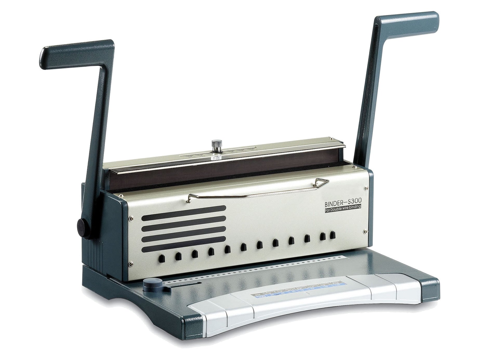 r&b S300 Wire Bind, macchina rilegatrice a spirali a 34 anelli, passo 3:1