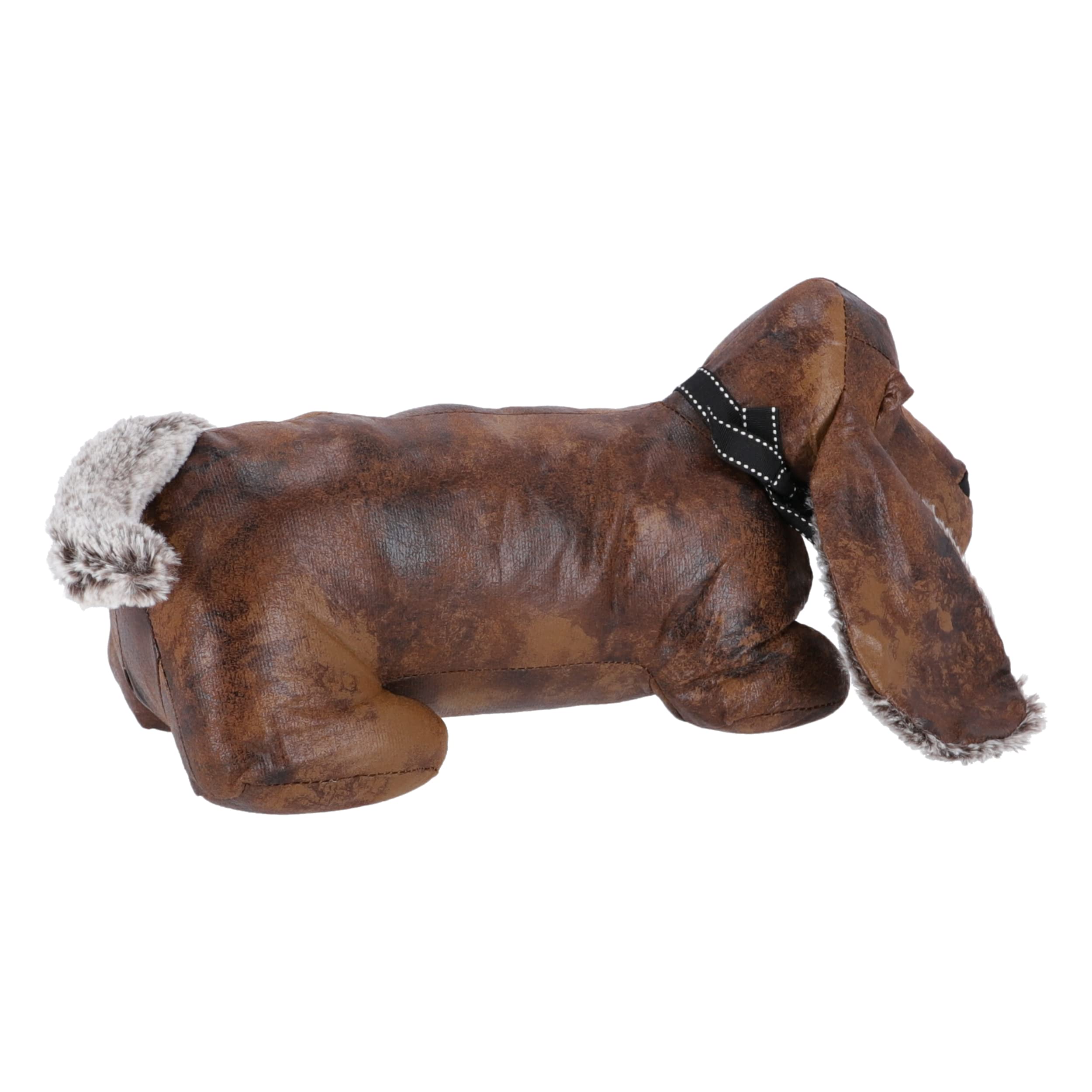 Fermaporta in ecopelle cane bassotto