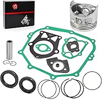 Vista 5 de Kit de reconstrucción de sello de junta de pistón y anillo de 285 cc, orificio de gran tamaño de 0.010 in, compatible con carrito de golf YAMAHA G2