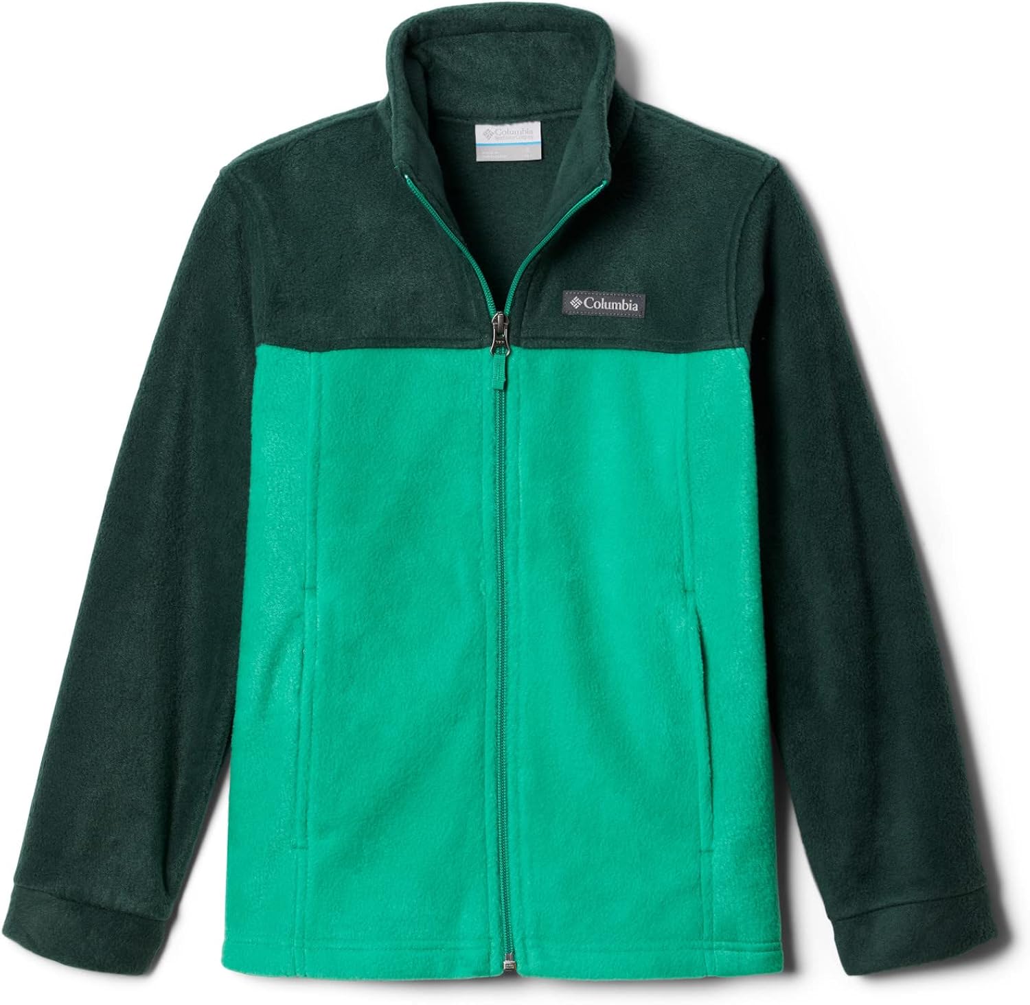 Columbia Baby Steens Mountain II Fleece, Dark Lime/Spruce, 18/24 : Clothing, Shoes & Jewelry