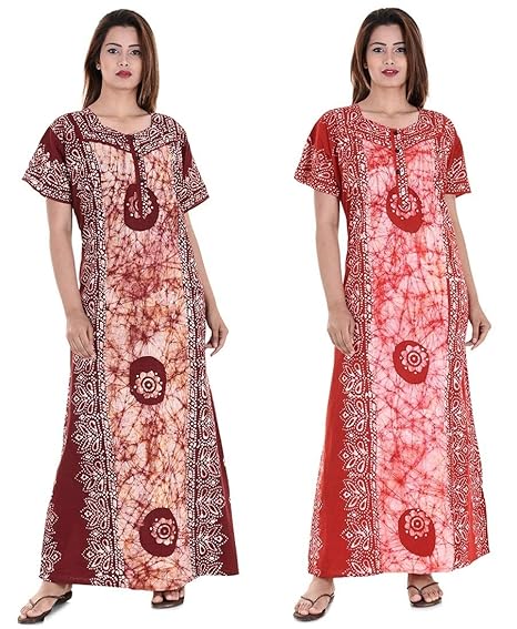 batik print nighty