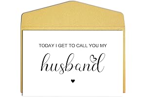 Card for Groom on Wedding Day from Bride