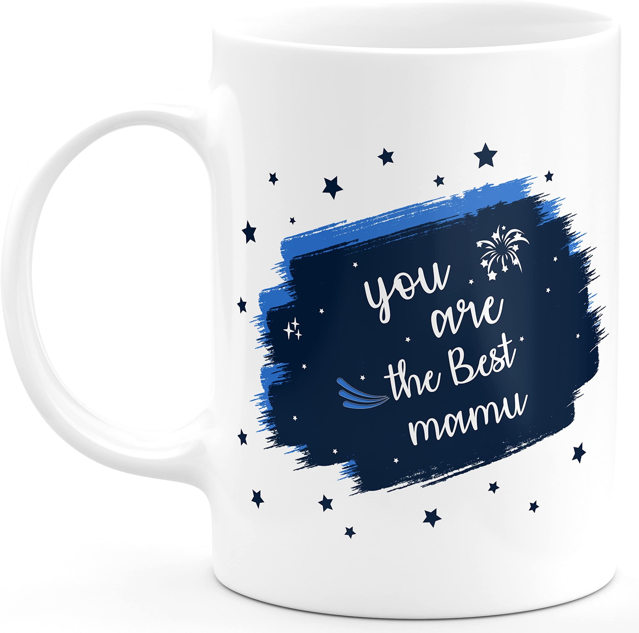 TrendoPrint You are The Best Mamu Printed Ceramic Coffee Mug (White -11 oz) Best Happy Anniversary & Happy Birthday Gift for Mamu Mama Ji/Maternal Uncle_(FAM-34)