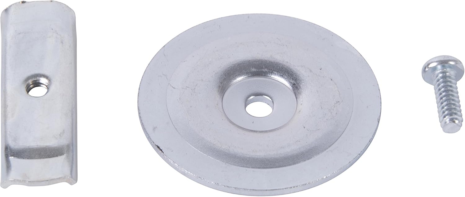 Gardner Bender KO702C Metal Knockout Seal, ¾ Inch Conduit Size, Marked Size, Rust-Proof Galvanized Steel, 16 AWG Steel, ⅜ Inch Thread, Embossed - Self Centering, For Knockout Punch / Die Conduit, Cover, 3 Pk. , Gray