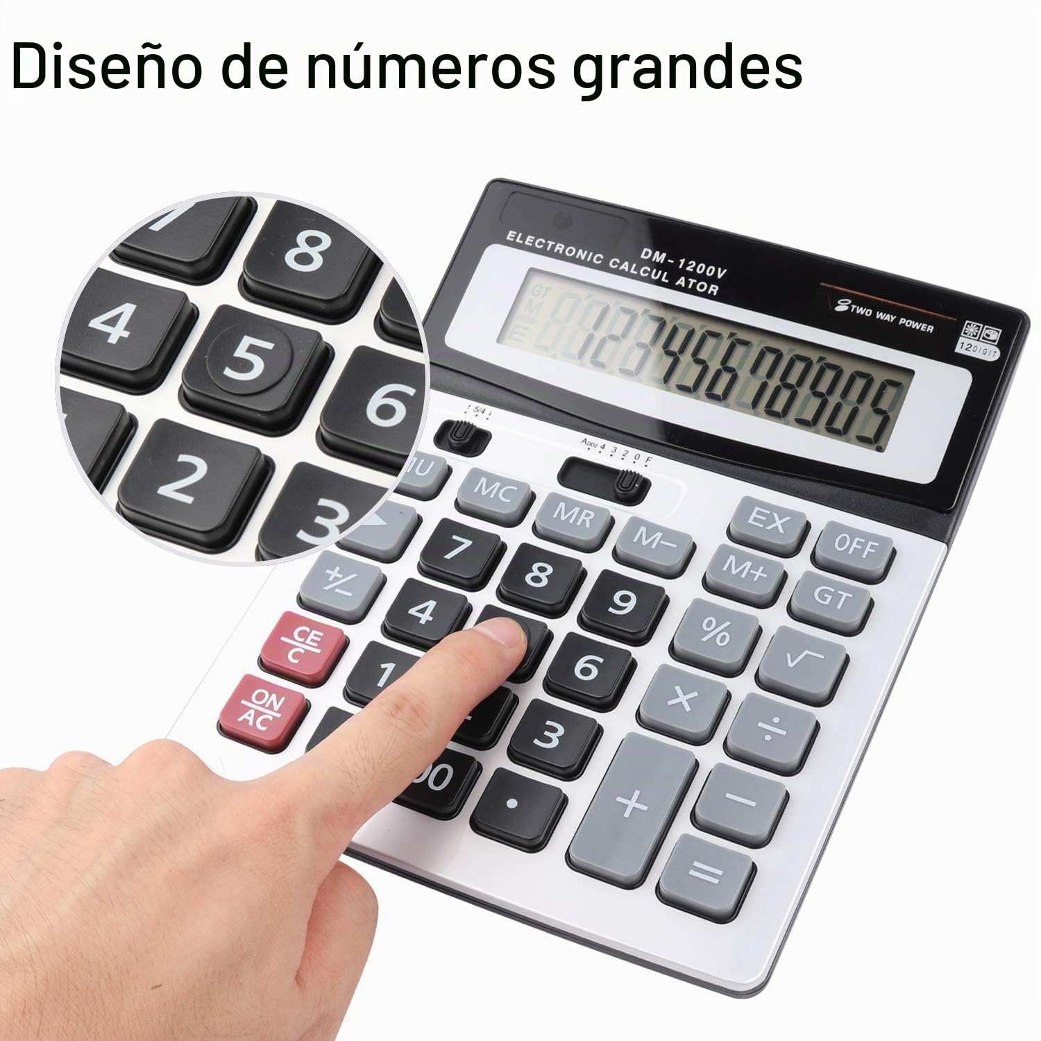 Financieras Calculadora Sobremesa de Oficina (1 x Calculator)