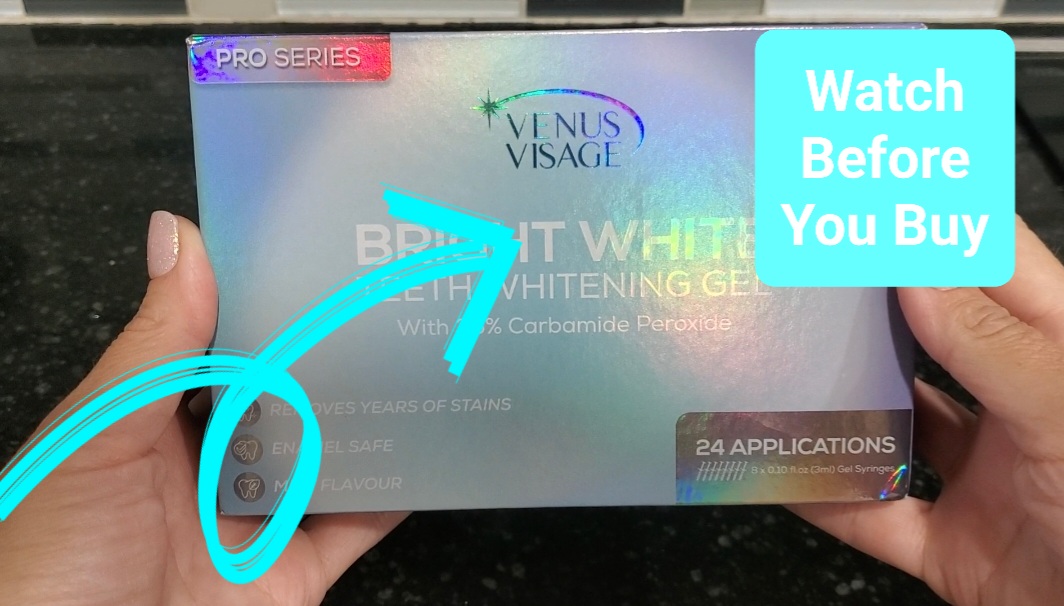 Watch REVIEW - Venus Visage Teeth Whitening Gel Refill Kit on
