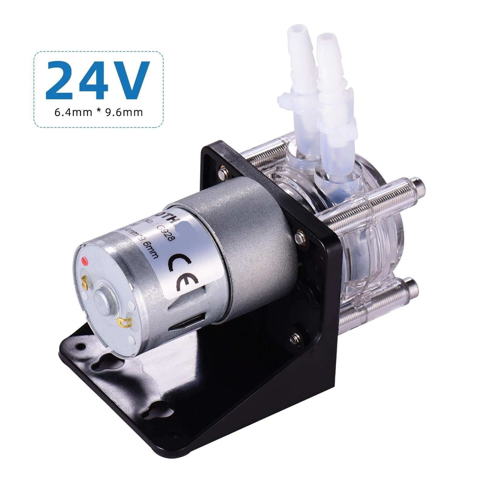 Pompa peristaltica da 24 V con tubo in silicone Pompa for acqua e liquido ad alto flusso(12V)