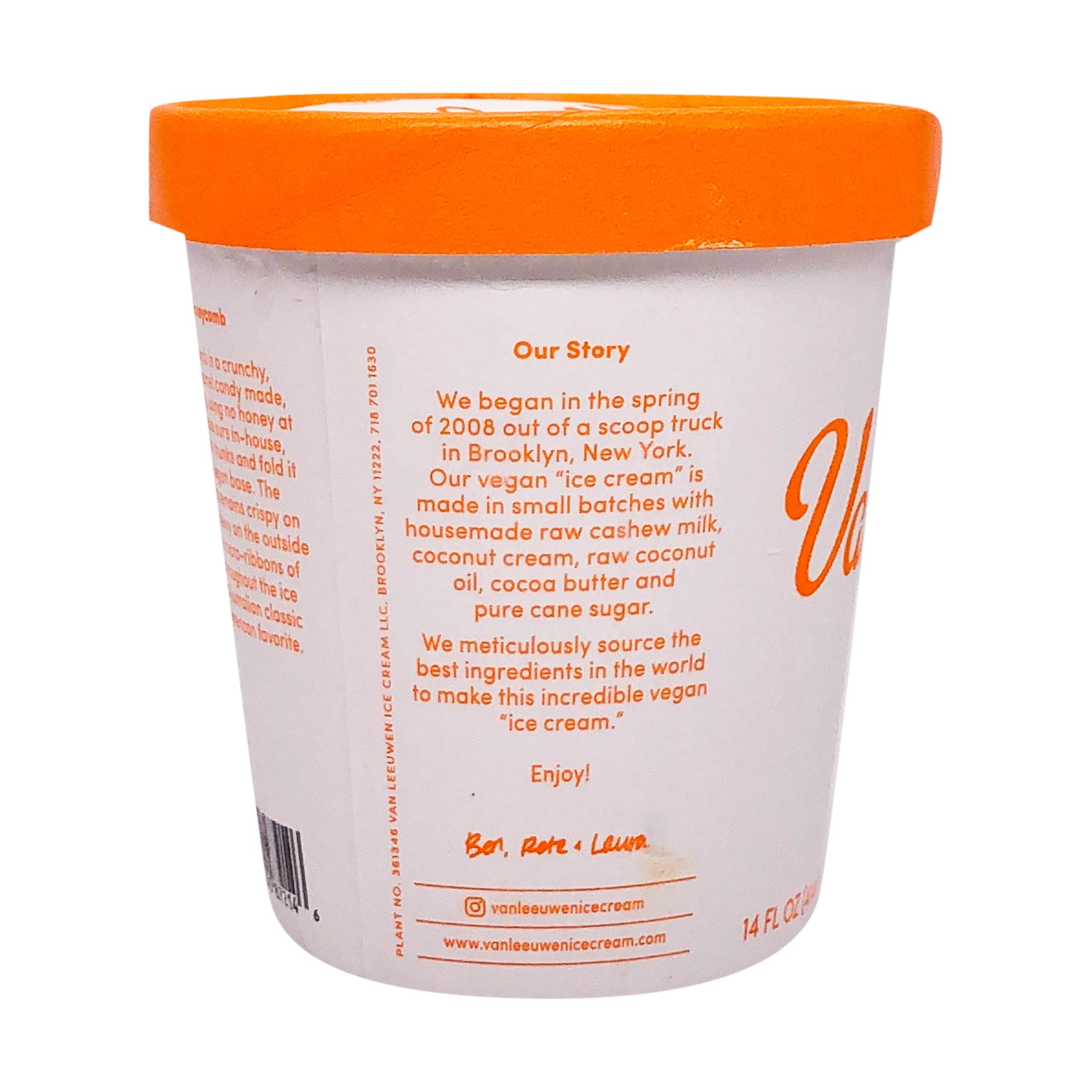 Van Leeuwen Honeycomb Non Dairy Frozen Dessert, 14 FZ | Grocery