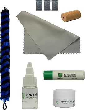 Piccolo Care Kit, with Stuff N Store Swab, Polishing Cloth, Key Oil, Cork Grease, Key Polish, Head Cork
