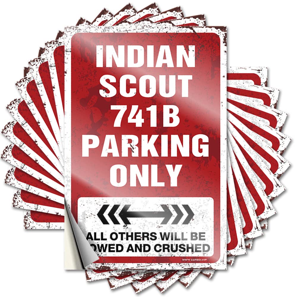 Indian Scout 741b Parking Only Southern Bedroom Stuff - Decal Hat Removable Vinyl Decal(6X9CM)