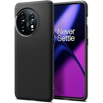 Spigen OnePlus 11 Liquid Air Case - Matte Black