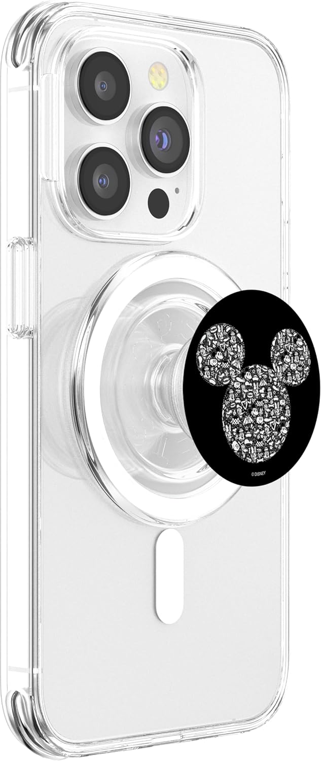 Disney Mickey Mouse Retro Iconic Cartoon Ears PopSockets PopGrip for MagSafe
