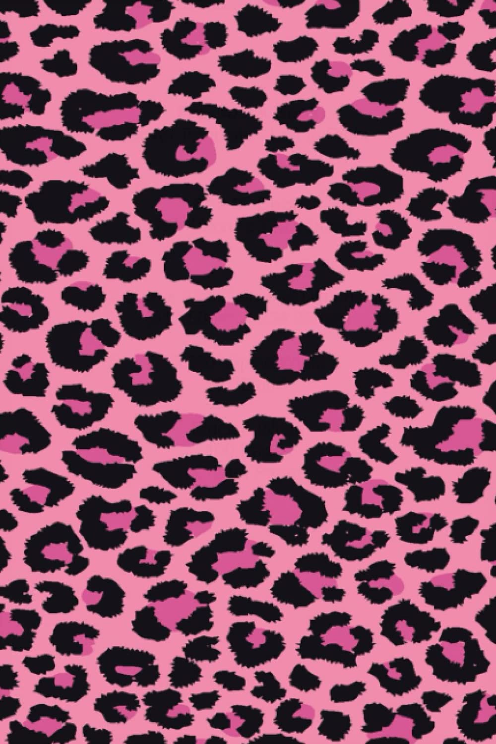 Leopard Print Notebook: Composition Book, Journal with Leopard Print Design (Pink)