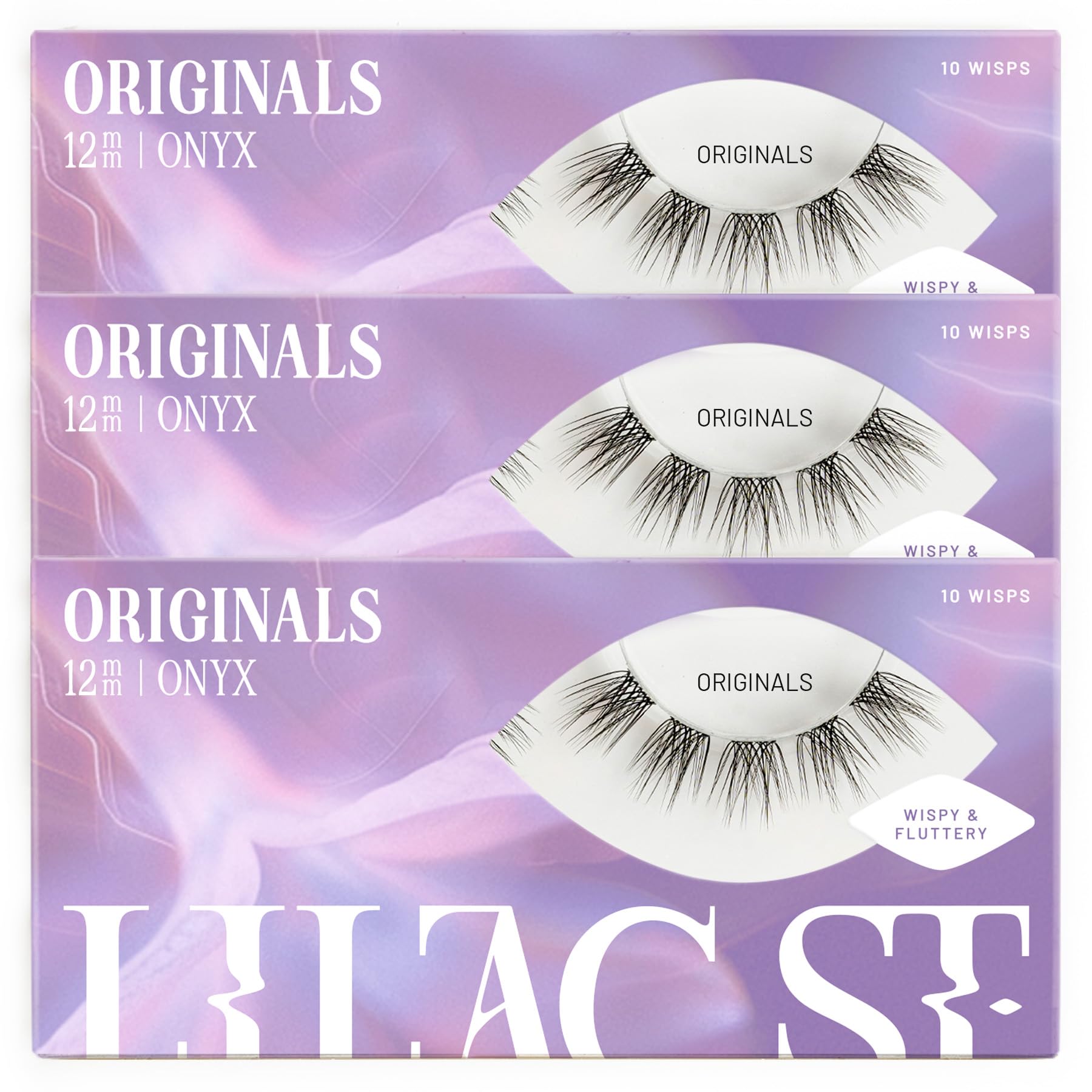 Lilac St Originals Natural Faux Eyelash Clusters