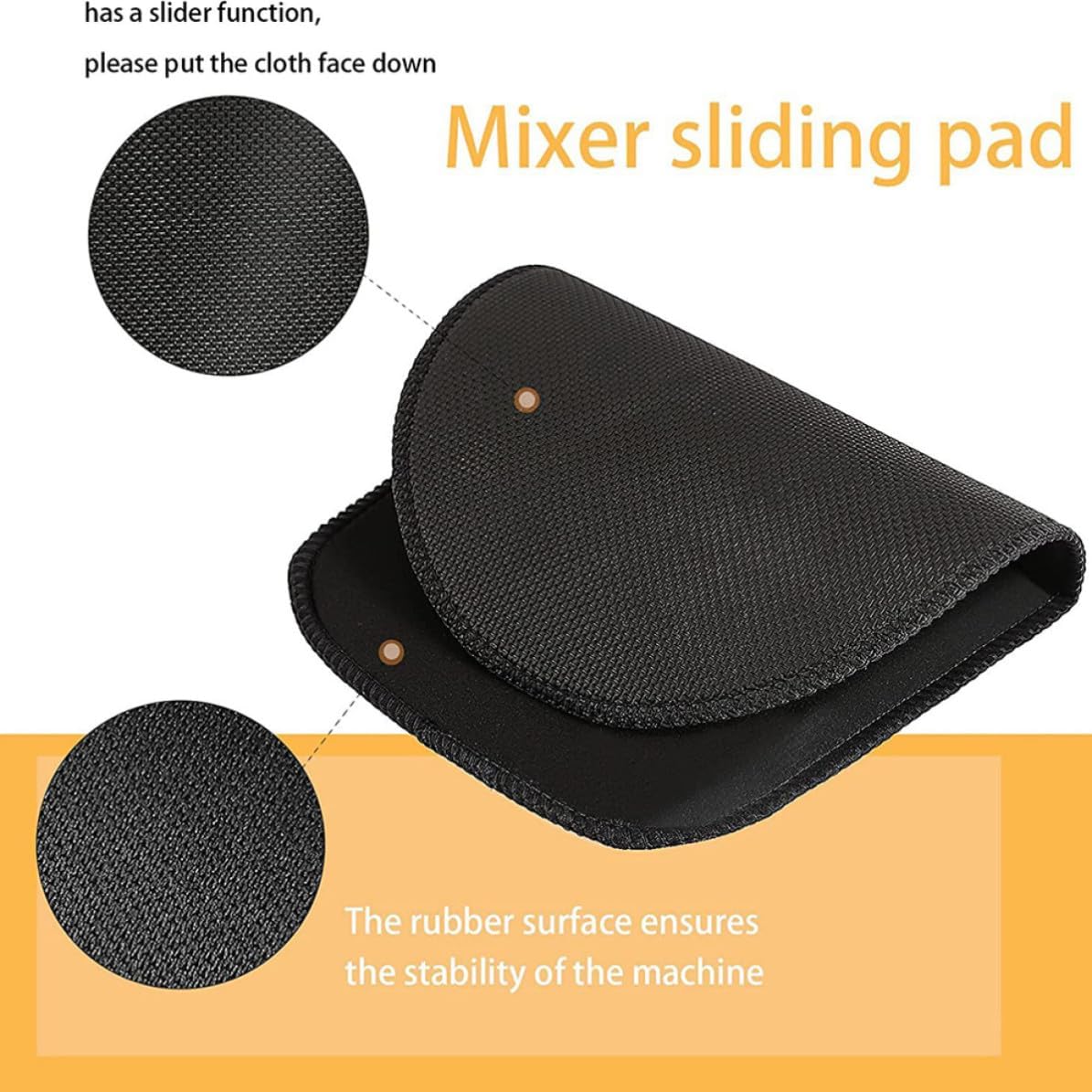 Rubber Mixer Slider Pad for 4.5-5l Stand Mixer, Red