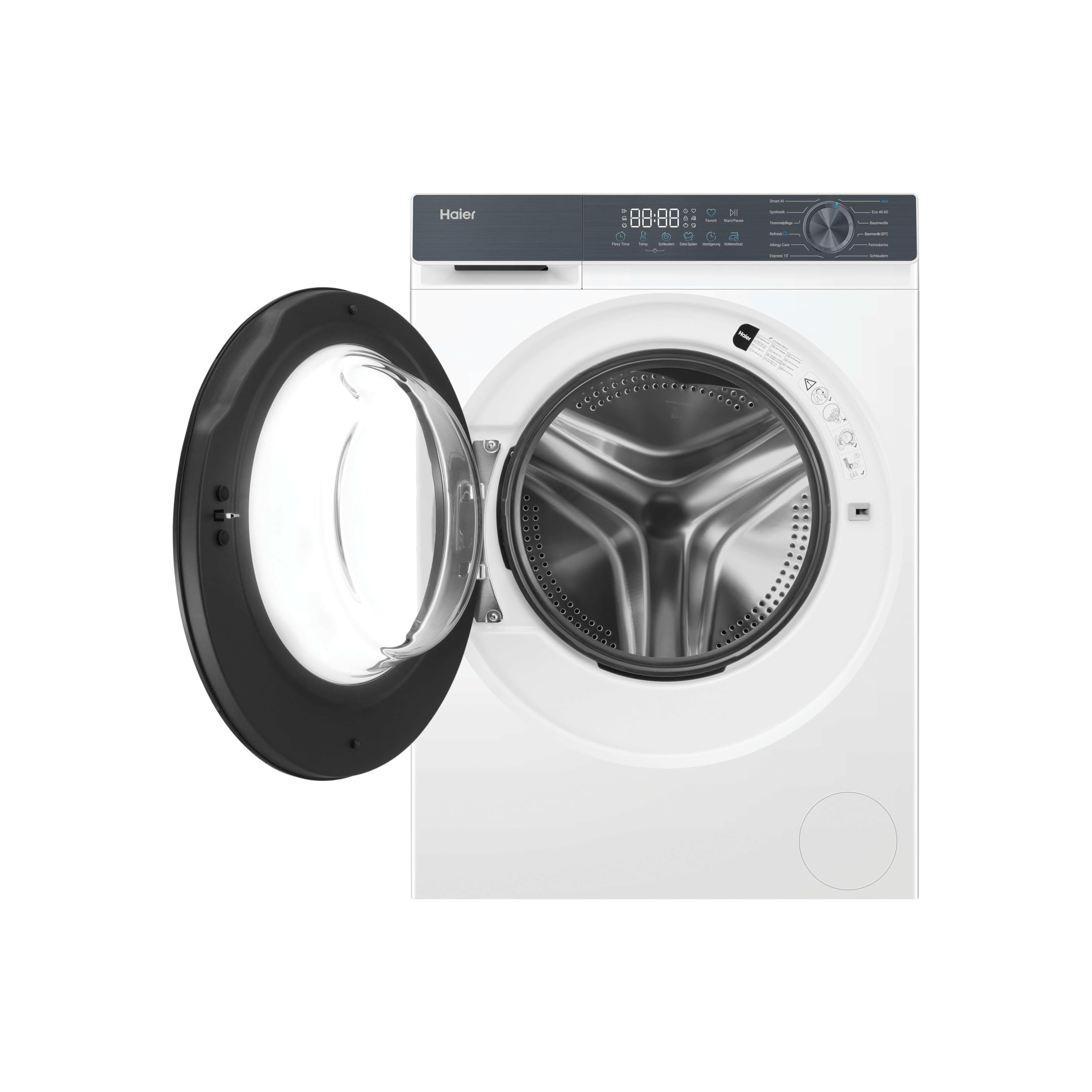 Haier Frontlader Waschmaschine 10kg I G3 Serie I A -30%, 1.400 U/Min., leiser Inverter-Motor, Automatik- und Expressprogramm, Aquastop-Schlauch, Hygiene-Technologien I HW100-BP1433637