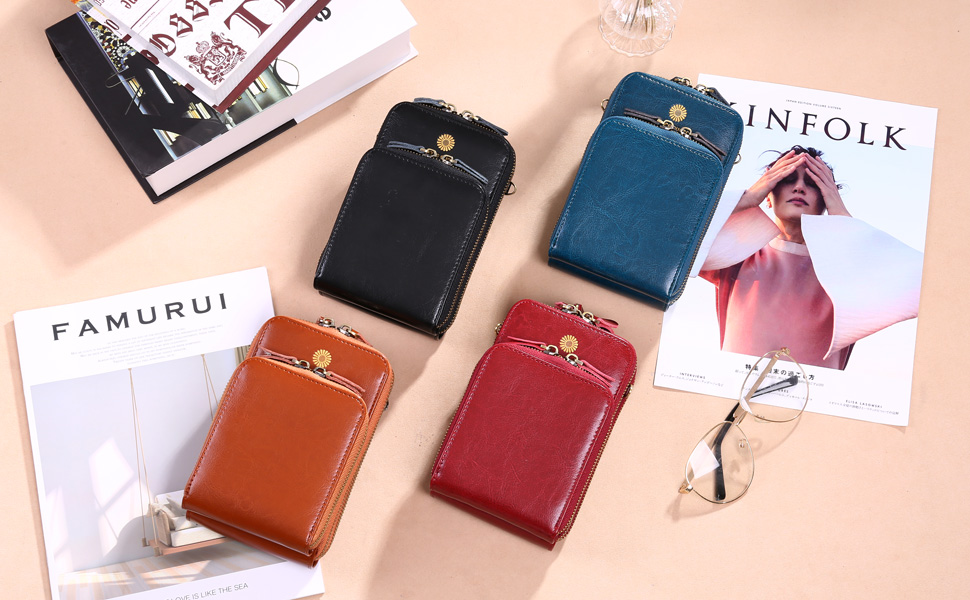 SENDEFN Borsa a Tracolla Donna, Trendy Portafoglio Borse Crossbody in