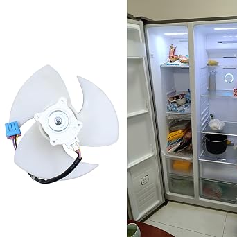 冷蔵庫送風機修理セット 12v 冷蔵庫蒸発器ファンモーター交換用 Eau63103302 部品使いやすい冷蔵庫ラジエーター冷凍庫部品
