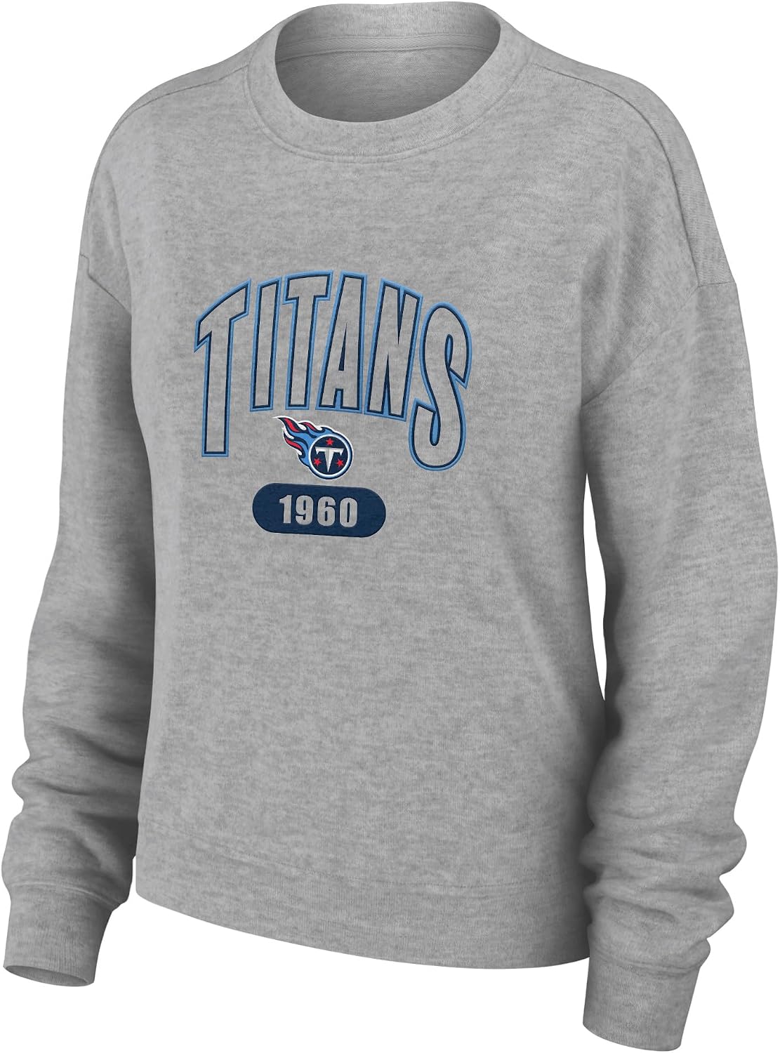WEAR by Erin Andrews Women's NFL Knit Long Sleeve Tri-Blend T-Shirt & Pants Sleep Set