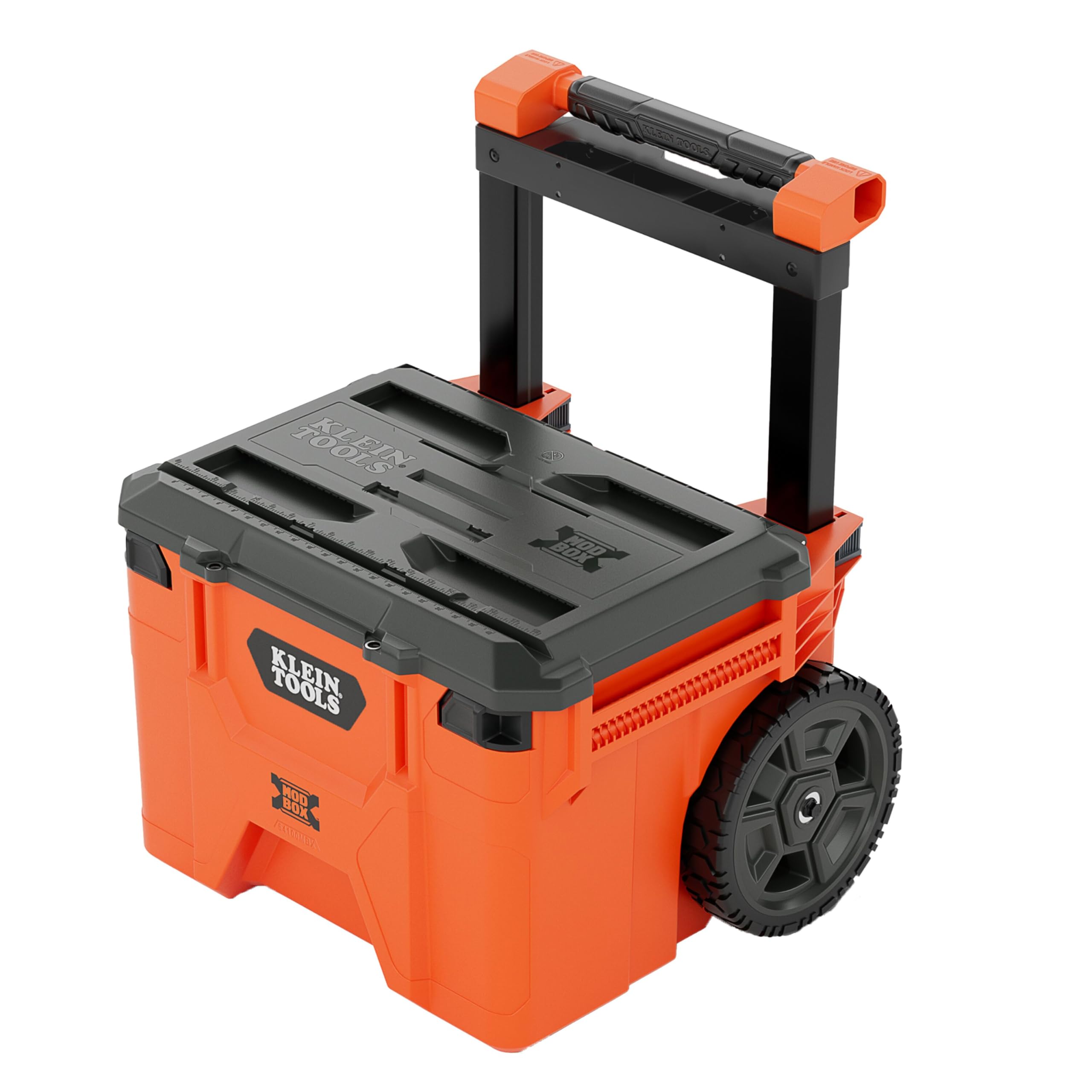 mobley works militaly box キャスター付き Klein Tools 54100MBX MODbox Rolling Tool Box, Heavy Duty Portable