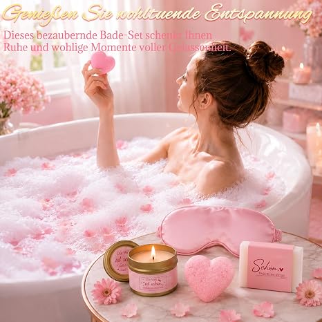 TUZELIYA Birthday Gift for Women 8 Pieces Beautiful Gift Set for Birthday Mother's Day Valentine's Day Christmas Gift Idea for Best Friend Mum Sister Wife Grandma