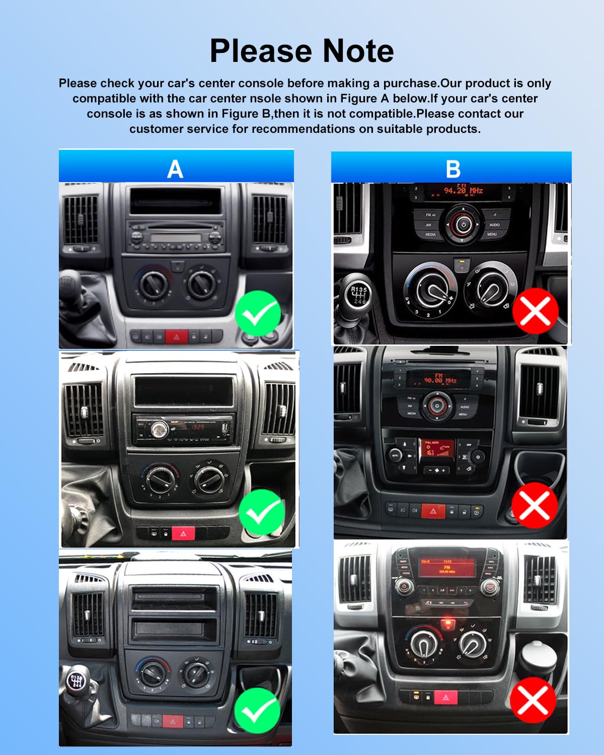 NHOPEEW Autoradio 2G+64G pour Ducato 3/Peugeot Boxer 2/Citroen Jumper2 2011-2022 - Carplay et Android Auto sans Fil - Autoradio 9 Pouces avec WiFi, égaliseur, GPS, FM RDS et caméra de recul AHD