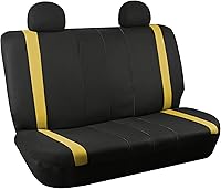 Vista 35 de FH Group - Juego de fundas de asientos frontales para auto, de tela verde menta, para asientos de respaldo bajo con reposacabezas removibles, ajuste