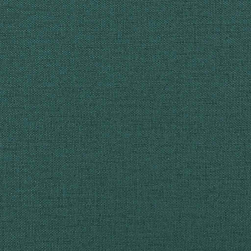 vidaXL Silla Mecedora de Tela Verde Oscuro 74x90x102 cm, Silla, sillón de salón, Silla de Relax, sillón, Asiento de salón, Mecedora, Silla de Relax