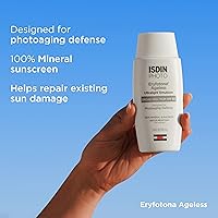 Vista 4 de ISDIN Eryfotona Ageless Protector solar óxido de zinc y protector solar 100% mineral tintado SPF 50+