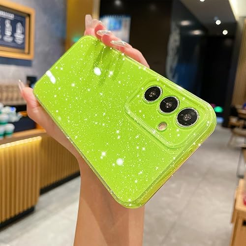 Miniatura 10 de OWLSTAR Funda para Samsung Galaxy S24 Plus S24+ de 6.7 pulgadas, bonita cubierta de teléfono brillante con purpurina para mujeres y niñas (plateado)