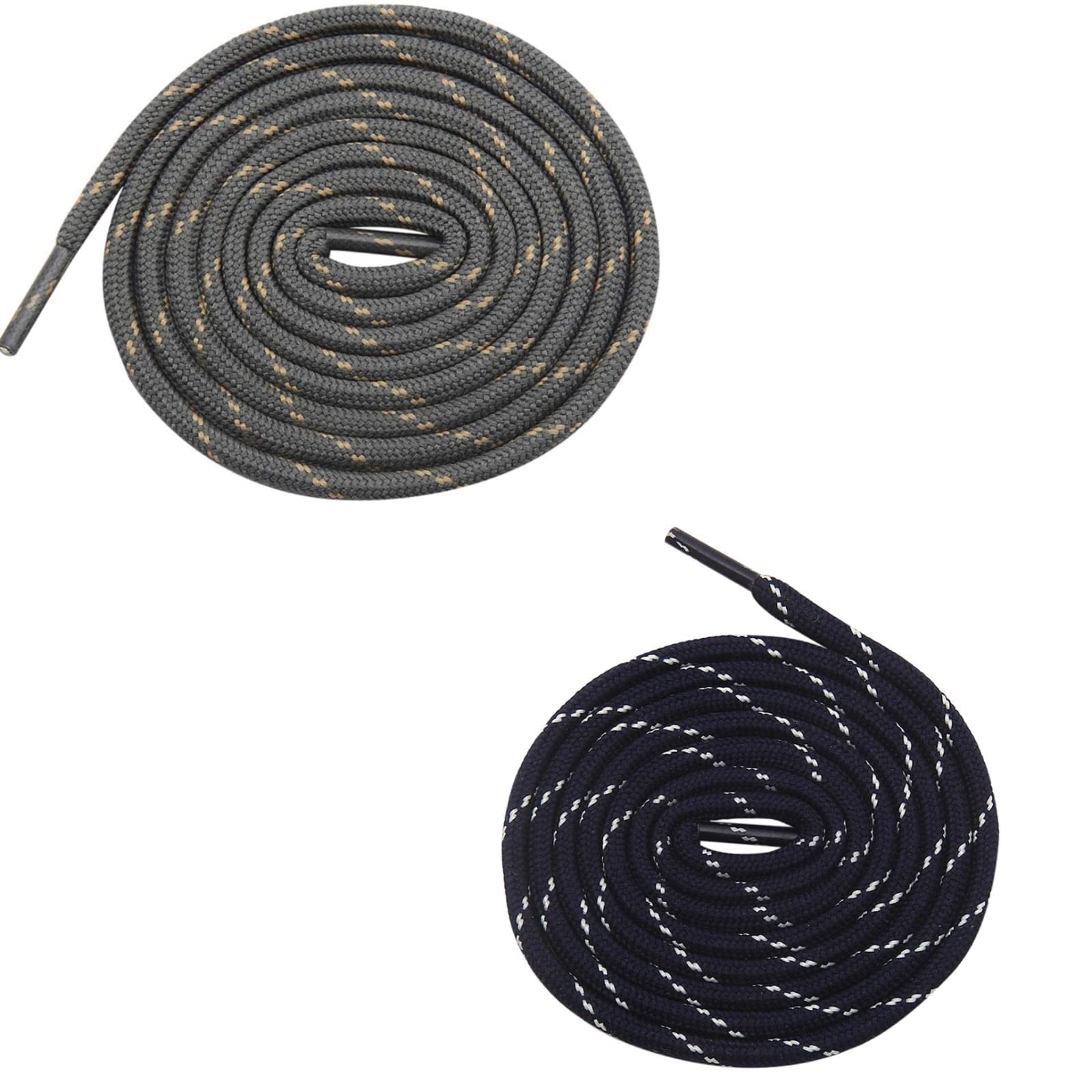GRAH SANGRAH® (2 Pair (1 Pair Per Single Color) Unisex Shoelaces for GYM, Sport, Running, Casual Shoes (120 cm, Grey-Navy White) (B0BZWFPZRW) Amazon Price History, Amazon Price Tracker